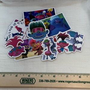 Colorful Trolls Stickers Set - 50pc Set - NWT